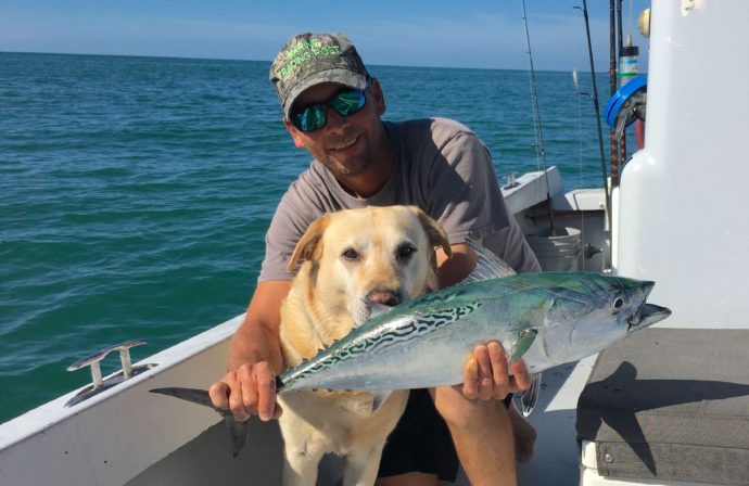Joey, Hank, Bonita, False Albacore Tuna, Sanibel Fishing & Captiva Fishing, Sanibel Island, Friday December 30, 2016.
