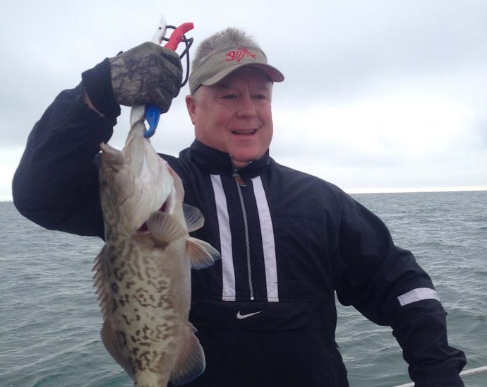 Grouper, Sanibel Fishing & Captiva Fishing, Sanibel Island, Wednesday December 21, 2016.