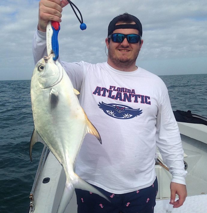 Permit, Sanibel Fishing & Captiva Fishing, Sanibel Island, Saturday December 17, 2016.