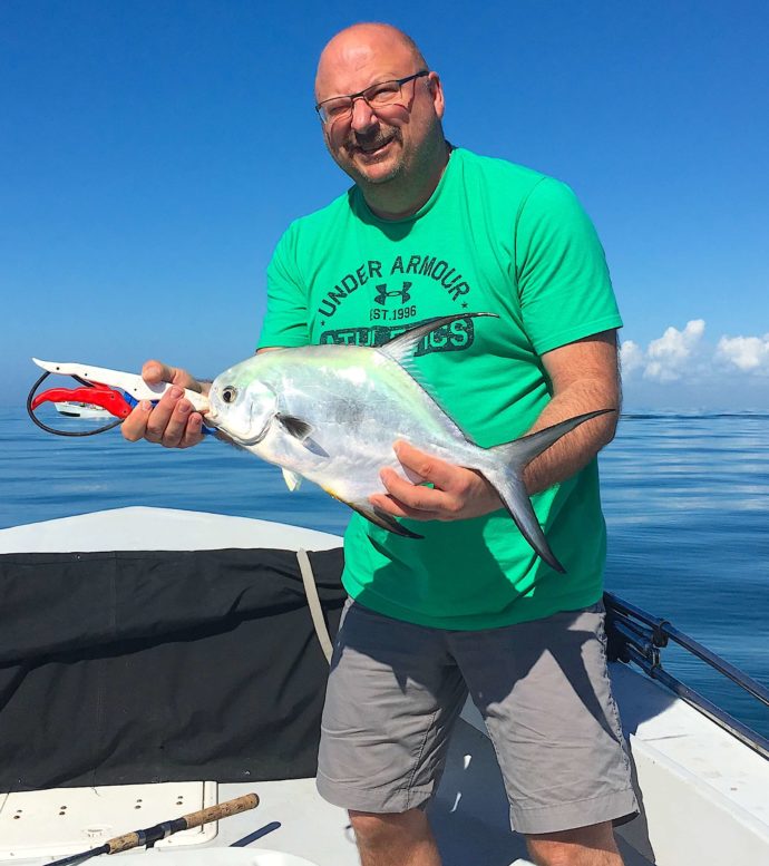 Permit, Sanibel Fishing & Captiva Fishing, Sanibel Island, Wednesday December 28, 2016.