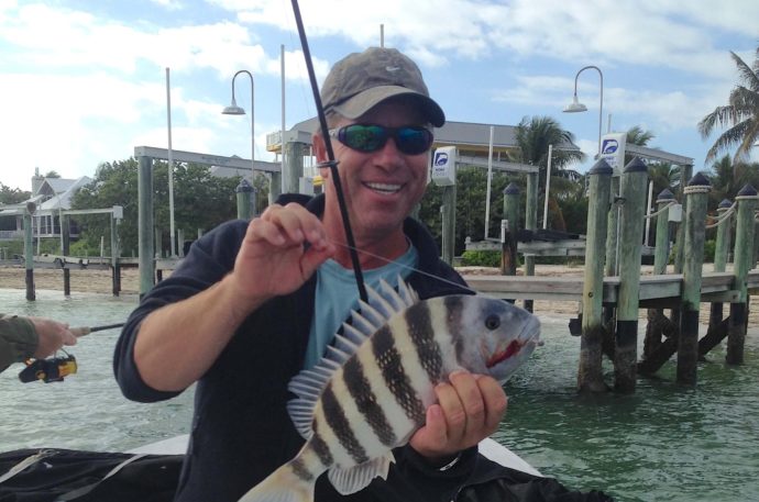 Sheepshead, Sanibel Fishing & Captiva Fishing, Sanibel Island, Monday December 19, 2016.