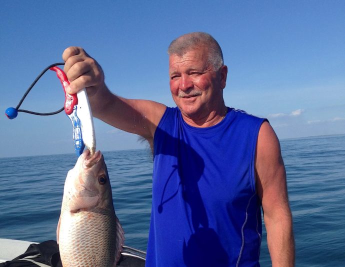 Snapper, Sanibel Fishing & Captiva Fishing, Sanibel Island, Friday December 16, 2016.