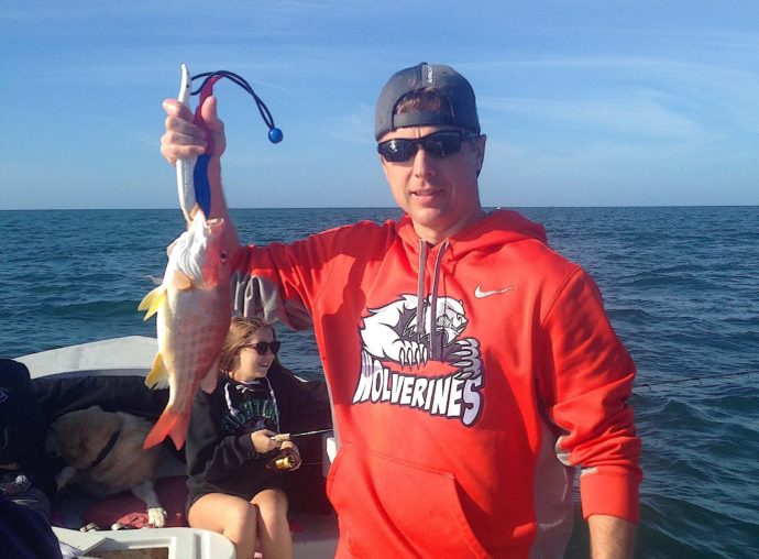 Snapper, Sanibel Fishing & Captiva Fishing, Sanibel Island, Monday December 26, 2016.