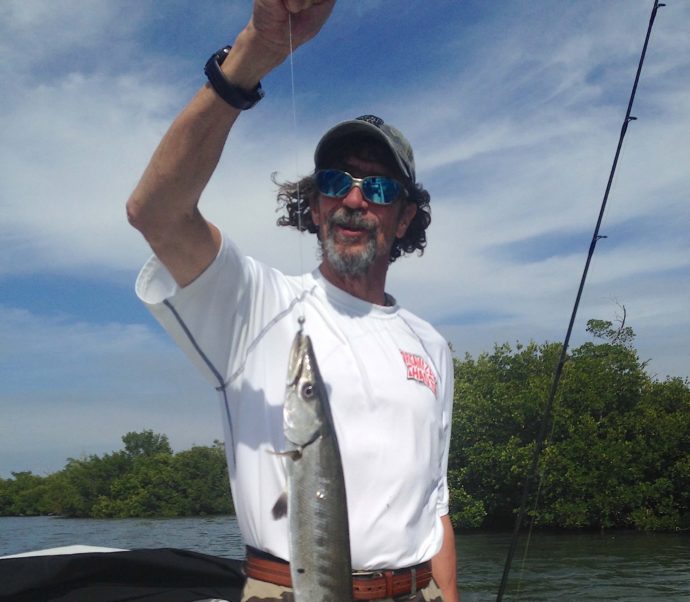 Barracuda, Sanibel Fishing & Captiva Fishing, Sanibel Island, Friday, January 27, 2017.