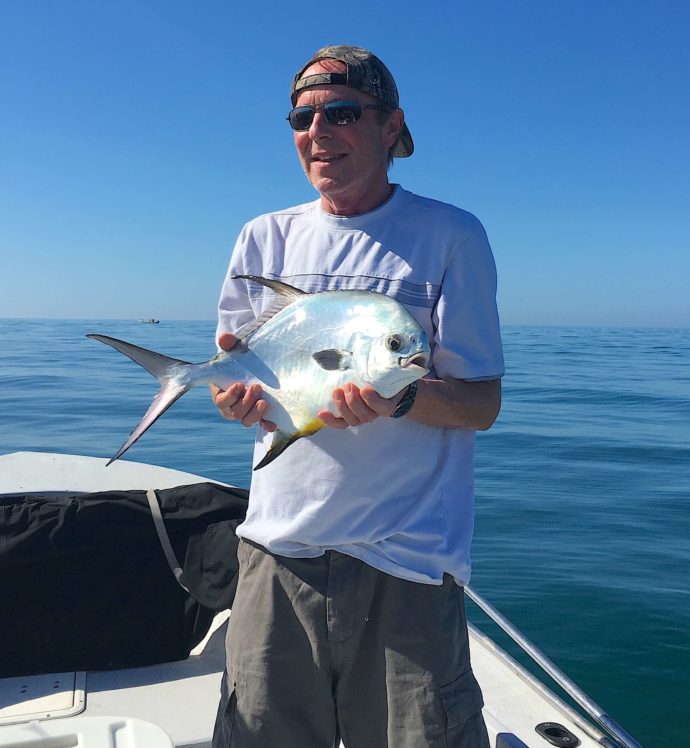 Permit, Sanibel Fishing & Captiva Fishing, Sanibel Island, Friday January 6, 2017.