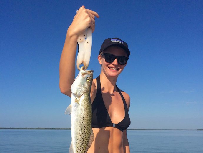 Sea Trout, Sanibel Fishing & Captiva Fishing, Sanibel Island, Monday, January 16, 2017.