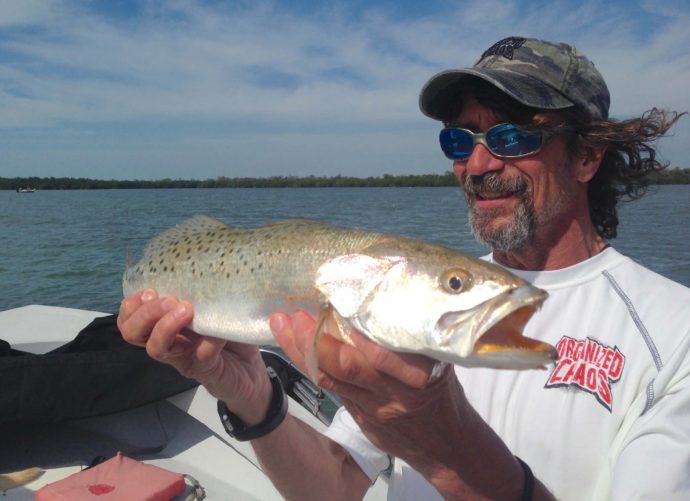 Sea Trout, Sanibel Fishing & Captiva Fishing, Sanibel Island, Thursday, January 26, 2017.