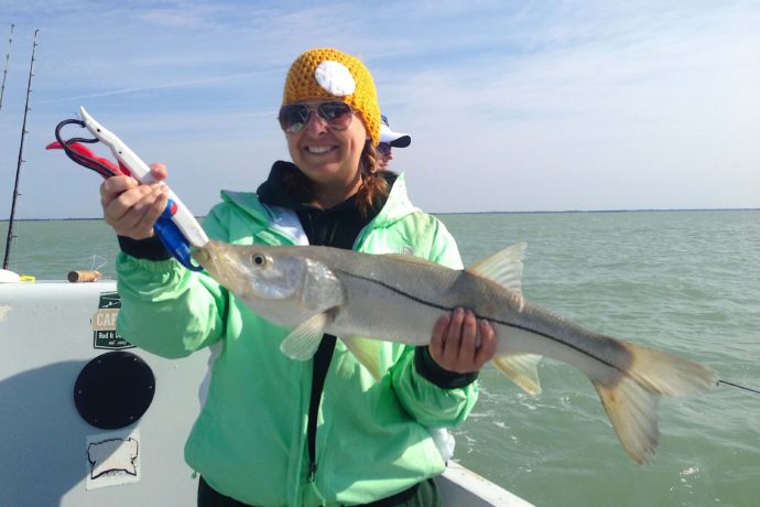 Snook, Sanibel Fishing & Captiva Fishing, Sanibel Island, Saturday, January 28, 2017.