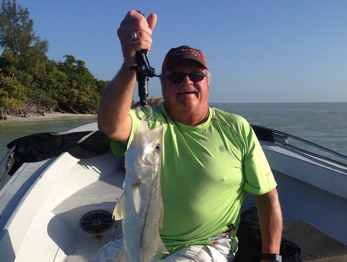 Snook, Sanibel Fishing & Captiva Fishing, Sanibel Island, Wednesday, January 25, 2017.