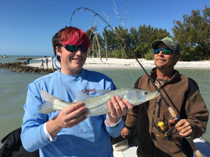 Snook, Sanibel Fishing & Captiva Fishing, Sanibel Island, Thursday, January 12, 2017.
