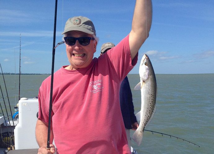 Sea Trout Sanibel Fishing & Captiva Fishing, Sanibel Island, Sunday, February 19, 2017.
