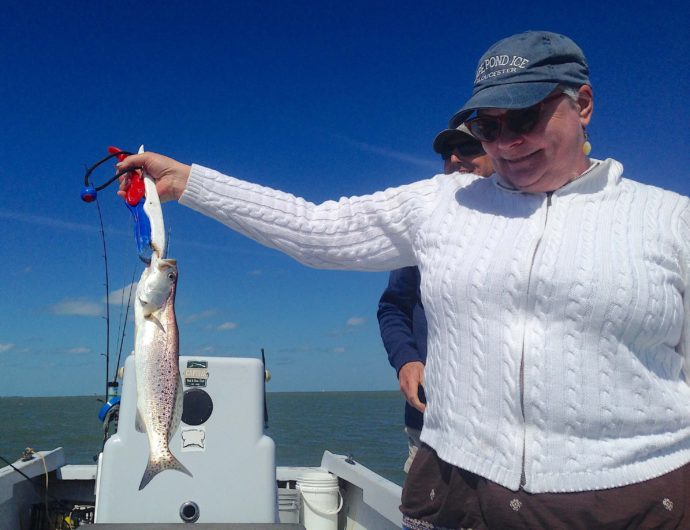 Sea Trout; Sanibel Fishing & Captiva Fishing, Sanibel Island, Thursday, February 16, 2017.