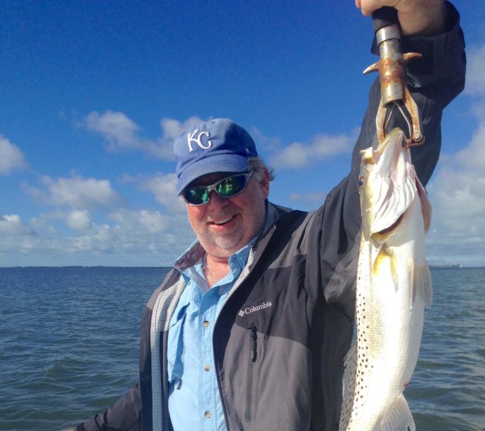 Sea Trout, Sanibel Fishing & Captiva Fishing, Sanibel Island, Saturday, February 25, 2017.
