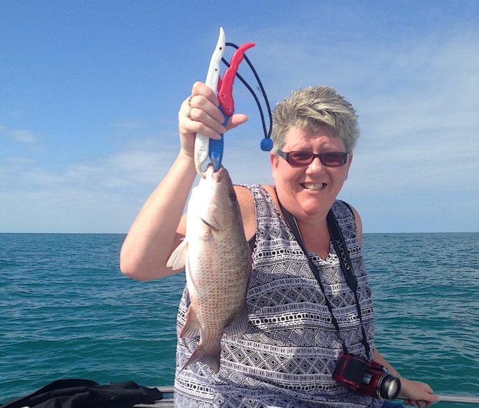 Snapper; Sanibel Fishing & Captiva Fishing, Sanibel Island, Sunday, February 12, 2017.