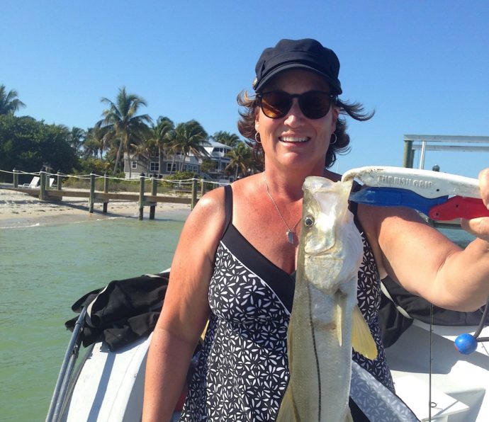 Snook; Sanibel Fishing & Captiva Fishing, Sanibel Island, Monday, February 13, 2017.
