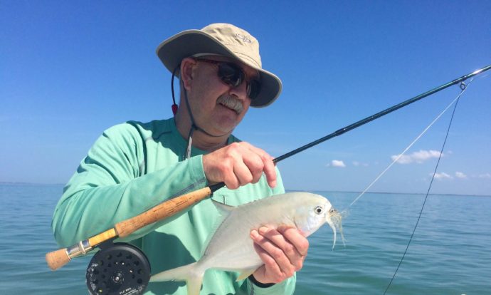 Pompano, Fly Fishing, Sanibel Fishing & Captiva Fishing, Sanibel Island, Monday, December 11, 2017, [File Photo - Friday, March 10, 2017].