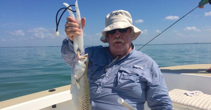 Sea Trout, Fly Fishing, Sanibel Fishing & Captiva Fishing, Sanibel Island, Monday, March 13, 2017.