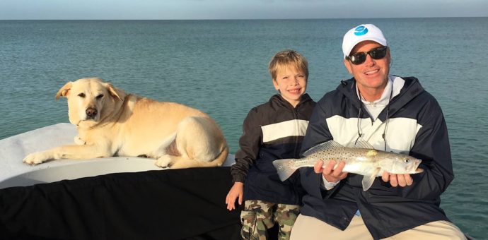 Alexander, Tim, Sea Trout, Catch & Release, Sanibel Fishing & Captiva Fishing, Sanibel Island, Monday, March 27, 2017.