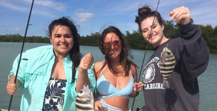 Sheepshead, Sanibel Fishing & Captiva Fishing, Sanibel Island, Wednesday, January 10, 2018, [File Photo - Saturday, March 18, 2017].