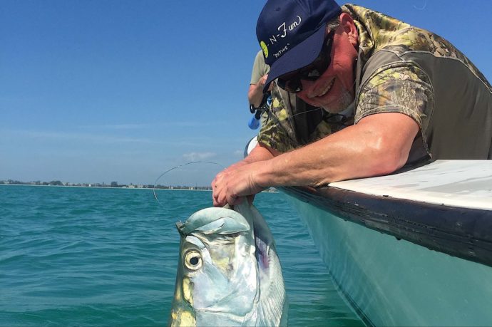 Tarpon, Sanibel Fishing & Captiva Fishing, Sanibel Island, Thursday, March 9, 2017.