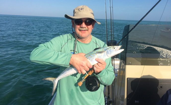 Fly Fishing, Spanish Mackerel, Catch & Release, Sanibel Fishing & Captiva Fishing, Sanibel Island, Monday, April 3, 2017.