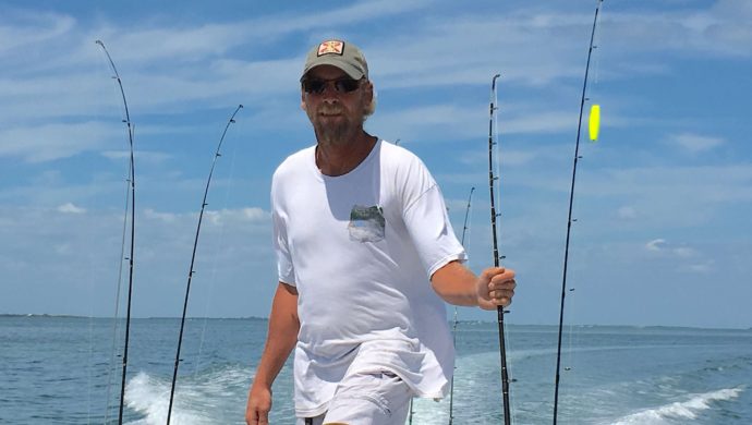 Looking For Tarpon Rolling, Captain Joey Burnsed, Sanibel Fishing & Captiva Fishing, Sanibel Island, Wednesday, April 26, 2017.