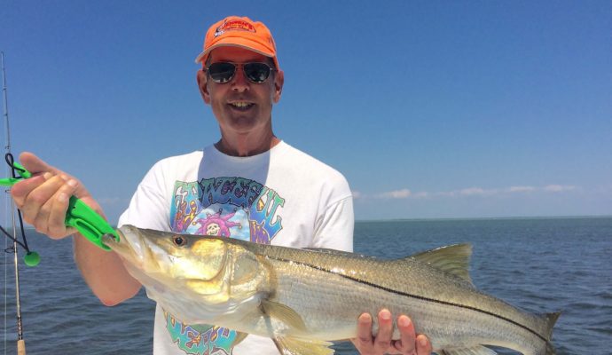 Snook, Catch & Release, Sanibel Fishing & Captiva Fishing, Sanibel Island, Monday, April 10, 2017