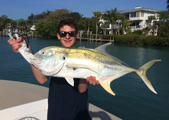 Big Jack Crevalle, Catch & Release, Sanibel Fishing & Captiva Fishing, Sanibel Island, Sunday, September 24, 2017. [Wednesday, August 30, 2017. File Photo.]