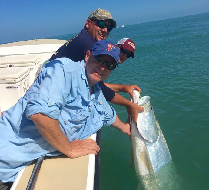 Tarpon Fishing, Memorial Day Weekend, Catch & Release, Sanibel Fishing & Captiva Fishing, Sanibel Island, Sunday, May 28, 2017.