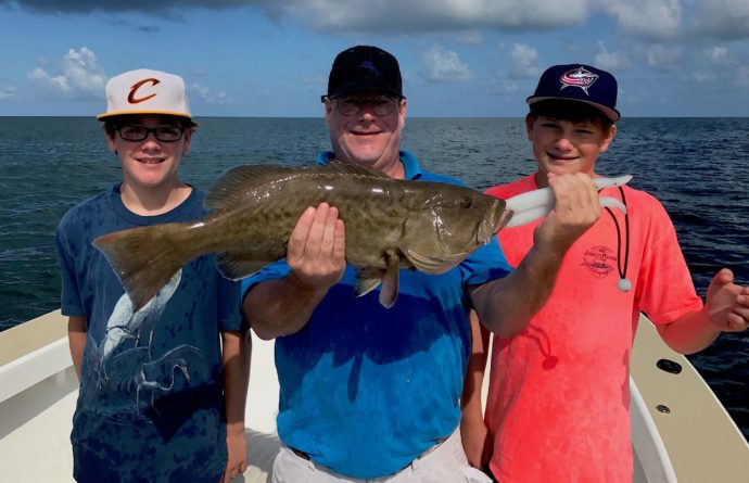 Grouper, Sanibel Fishing & Captiva Fishing, Sanibel Island, Thursday, December 21, 2017 [File Photo - Tuesday, June 20, 2017].
