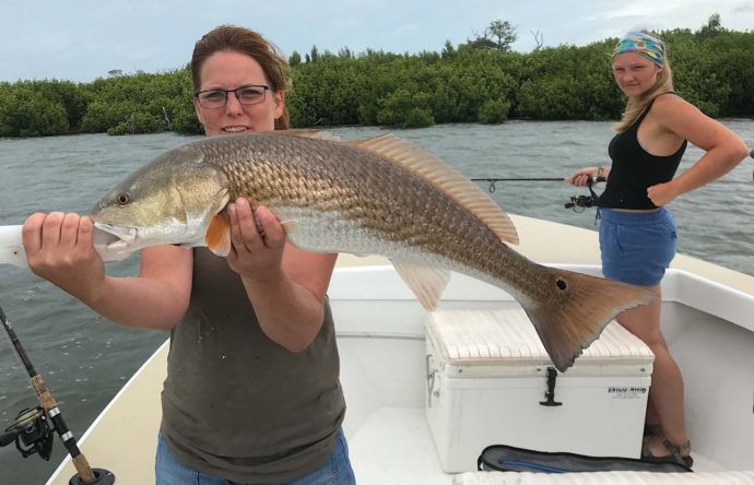 Redfish, Sanibel Fishing & Captiva Fishing, Sanibel Island,Wednesday, June 28, 2017.