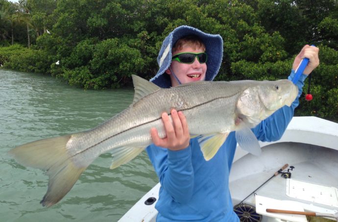 Snook In The Passes, Sanibel Fishing & Captiva Fishing, Sanibel Island, Monday, June 19, 2017.