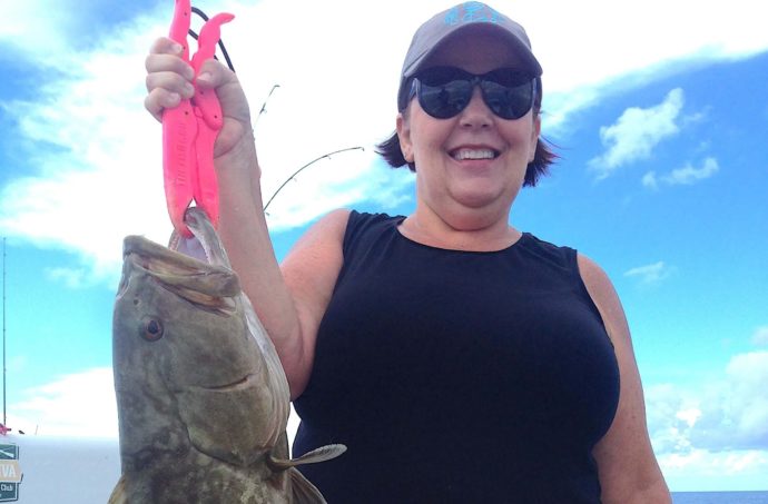 Grouper Fishing, Catch & Release, Sanibel Fishing & Captiva Fishing, Sanibel Island, Saturday, July 29, 2017.
