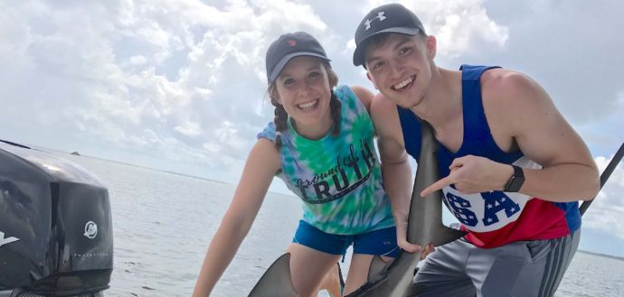 Bull Sharks, Stealing The Tarpon Bait, Catch & Release, Sanibel Fishing & Captiva Fishing, Sanibel Island, Monday, August 14, 2017.