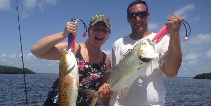 Good Fishing - Jack Crevalle & Redfish, Sanibel Fishing & Captiva Fishing, Sanibel Island, Wednesday, August 30, 2017.