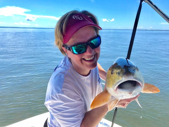 Redfish, Catch & Release, Sanibel Fishing & Captiva Fishing, Sanibel Island, Monday, August 21, 2017.