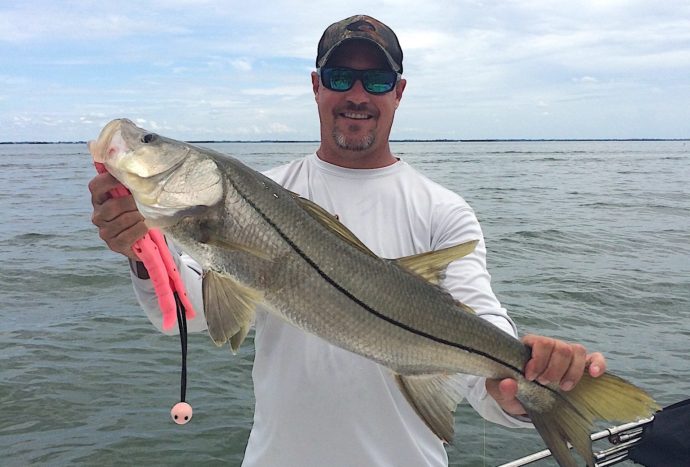 Big Snook, Flats, Sanibel Fishing & Captiva Fishing, Sanibel Island, Monday, September 4, 2017.