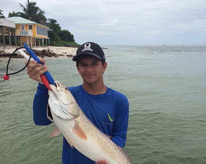 Redfish, North Captiva, Sanibel Fishing & Captiva Fishing, Sanibel Island, Saturday, September 16, 2017.