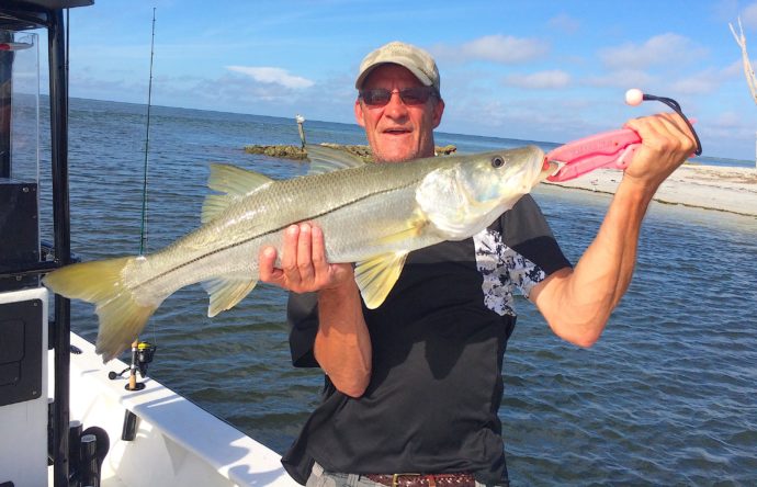 Hurricane Irma, Power Still Out, But Back in Water Fishing, Nice Snook, Sanibel Fishing & Captiva Fishing, Sanibel Island, Wednesday, September 13, 2017.