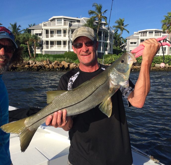 Snook, Sanibel Fishing & Captiva Fishing, Sanibel Island, Monday, September 18, 2017.