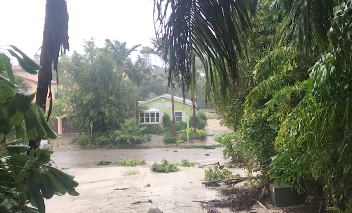 Hurricane Irma, Captiva Village, We Dodged A Bullet, About 6:30 AM E, Hurricane Irma, Sanibel & Captiva, Update, September 11, 2017.