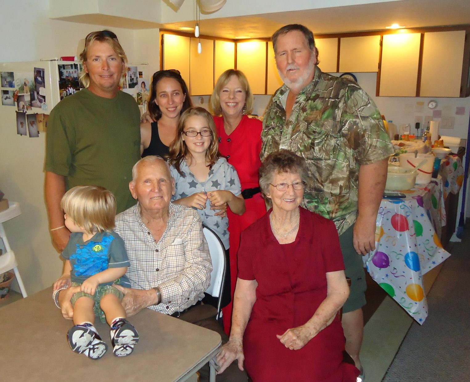 Joe Burnsed Family Photo.