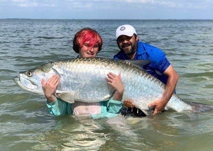 Tarpon, Sanibel Island Fishing, Catch & Release, Captiva Island, Thursday, March 14, 2019.