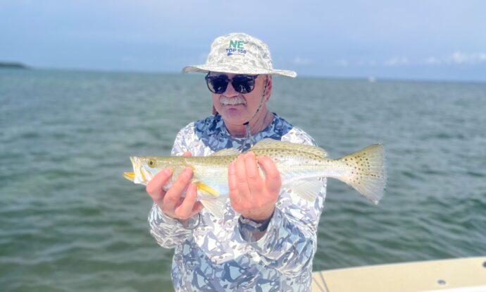 SeaTrout, Sanibel Island Fishing, Catch & Release, Captiva Island, March 25, 2022.