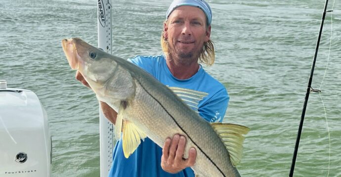 Snook, Sanibel Island Fishing, Catch & Release, Captiva Island, September 17, 2022.
